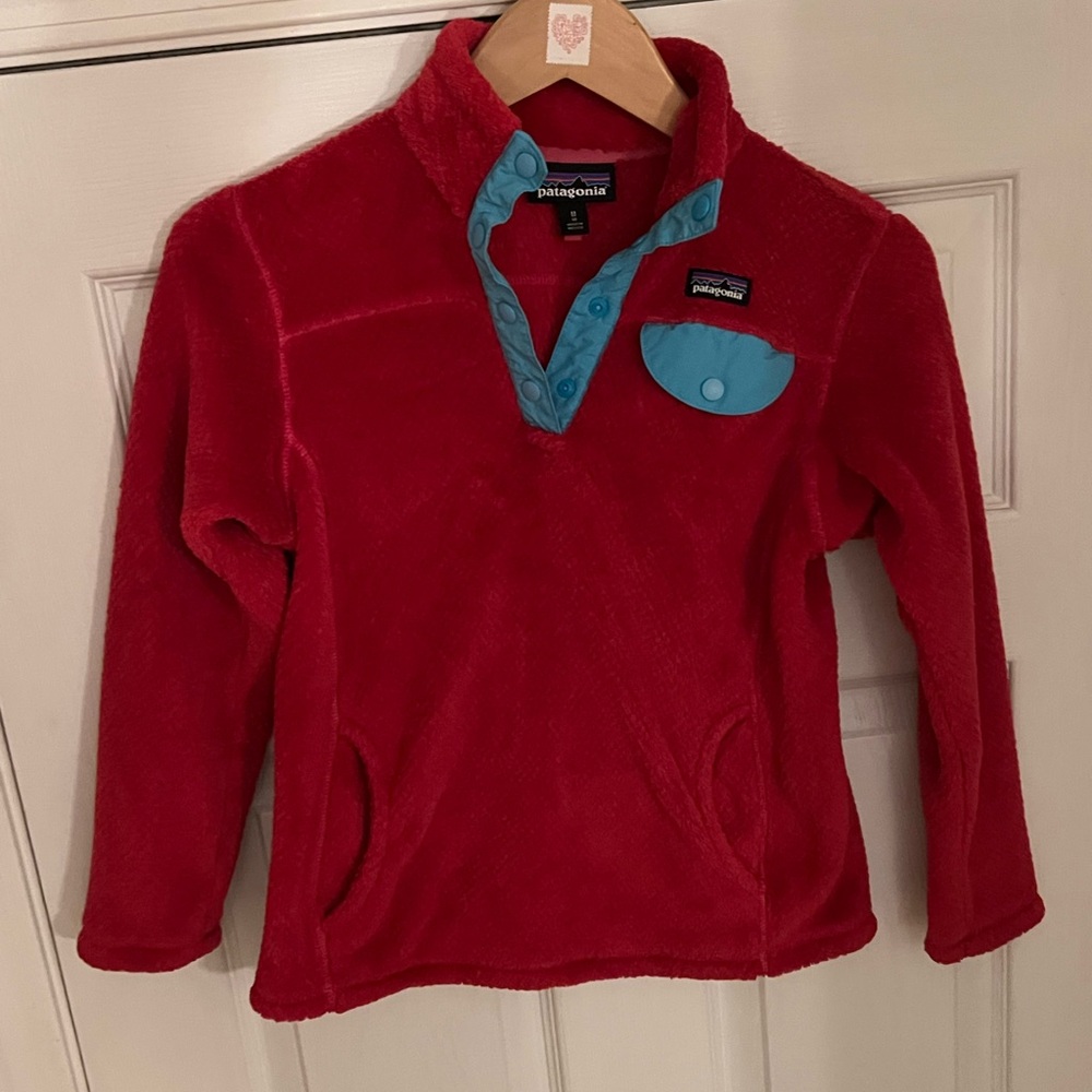 Pink Patagonia Pullover